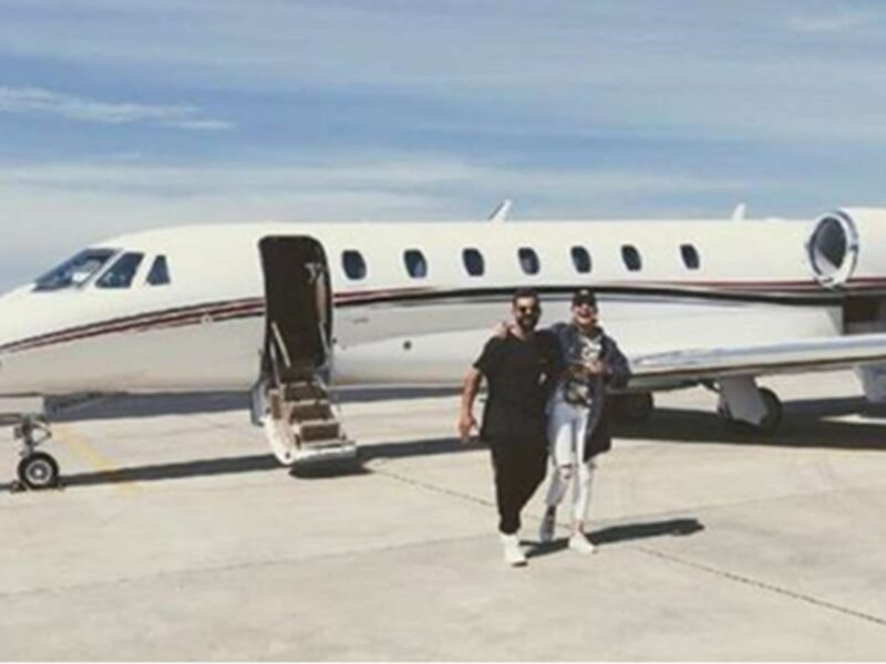 Indian Cricketers Private Jet
